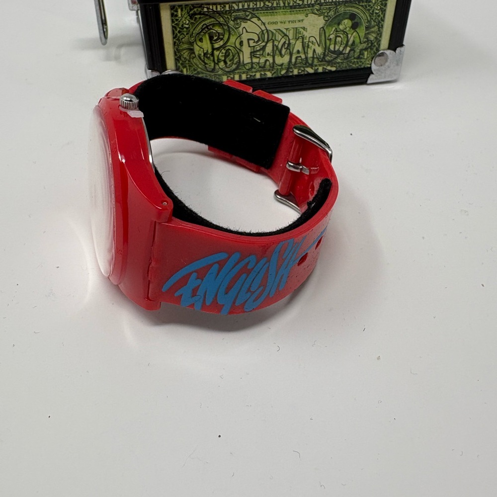 Flud x Ron English Watch (British edition) with Box vintage never been worn new - Picture 4 of 15